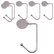 上手家居 金屬桌邊掛勾 銀色, 1組