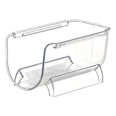 小麥購物 保溫瓶收納架 單格 195g, 透明, 3個