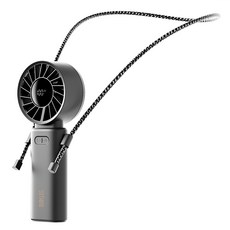 SOTHING 向物 高速手持風扇 渦輪Z，星空灰，可折疊便攜，多檔風速調節，手持掛脖桌面三用, DSHJ-S-2419B-Skg