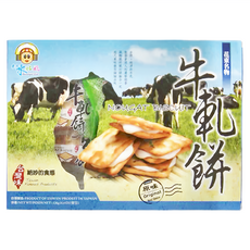 東方水姑娘 牛軋糖蘇打餅, 126g, 1盒
