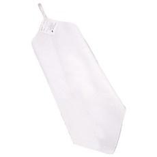 GIAT 吉亞特 純棉SCHOOL吊掛式方巾, 嚴選 柔軟棉, 台灣製, 白色, 1個