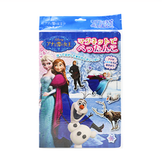 GINCHO 銀鳥 FROZEN 磁鐵遊戲本，19個小磁鐵, 1本