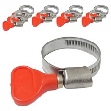 新多多小舖 斑馬蝶式管束(20-32mm) 10個一組 蝶式設計 免工具調整 堅固耐用, 10個, 1組