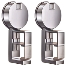 吸盤式臉盆掛架 2個 槍灰色 免打孔可調 浴室壁掛