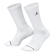 NIKE 耐吉 JORDAN 喬丹 基本款長襪 3雙 Set, 96%聚酯纖維, M 24~27cm, DX9632-100, 1組