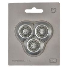 米家 電動刮鬍刀刀頭 S101, 岩砂灰, 1個