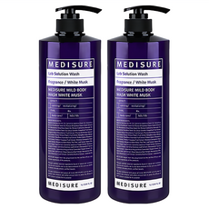 MEDISURE 溫和沐浴乳 White Musk, 1L, 2瓶