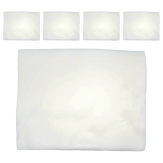 WORTH IT 渥思 100%純棉多用途拋棄式抹布 乾濕兩用 除塵紙 毛巾 30cm x 40cm 台灣製, 5包