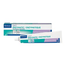 Virbac 維克 C.E.T. 酵素免洗牙膏 強效型 歐洲獸醫師研發 食品級配方 降低牙菌斑和牙結石 口腔保健, 70g, 1條
