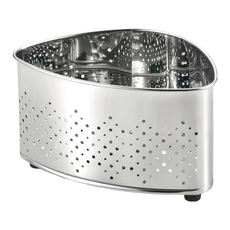 YOSHIKAWA 吉川 抗菌不鏽鋼 廚餘瀝水籃 大(20cm), 1個