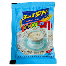 樺山營養麥片 - 3in1原麥纖維減糖隨身包, 30公克, 1箱