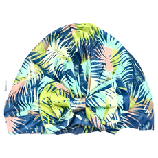 歐美熱銷時尚造型防水浴帽，25x20cm, 清新樹葉, 1件