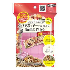KAI 貝印 House 棒狀餅乾製作微波盒, 1個, 粉色