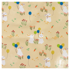 COTTONVILL The Blossom 20支棉質布料, 110*360cm, 黃色兔子款, 1件