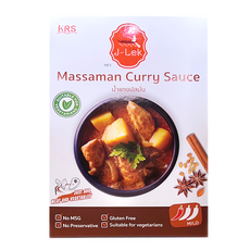 J-LEK 瑪莎曼咖哩醬 無味精 無防腐劑 適合素食者, 250g, 1盒