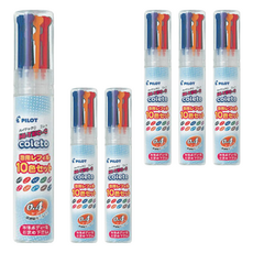 PILOT 百樂 超細變芯筆芯 0.4mm BLSCLT4S10 10支, 10種顏色, 6組