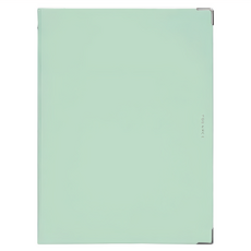 maruman YOUANCE 26孔夾B5，PP外膜重量輕，內含活頁20件, 薄荷綠, 1本