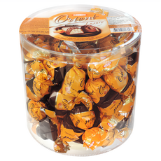 tayas 焦糖風味巧克力, 1kg, 1桶