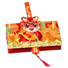 WE CHAMP 10卡位創意摺疊紅包袋 Z0010 賺大錢, 5個