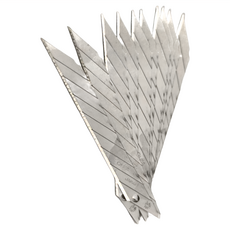 OLFA 刀片 DKB-10 特殊鋼SK2+鎢 日本產, 72 x 9mm, 1盒