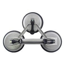 TRENY 大福 塑鋼 40kg 強力玻璃吸盤, 117mm, 1個, 黑 + 灰色