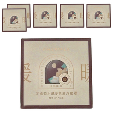 AMORTALS 爾木萄 小憩香氛蒸汽眼罩 41°C恆溫蒸氣 25分鐘控溫熱敷 多種香氛, 14片, 6盒