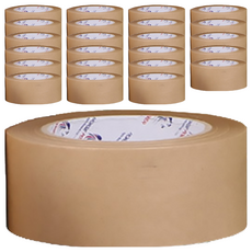 comet 牛皮紙封箱膠帶 48mm*40m, 棕色, 24捲