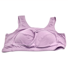 運動無鋼圈美背無痕內衣 - 棉布