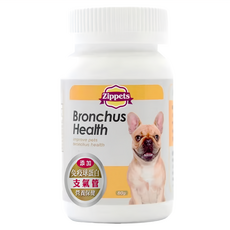 Zippets 吉沛思 犬用複合寵物支氣管保健粉 80g，犬隻呼吸道保健，提升免疫力，粉末狀易吸收, 支氣管保健, 1罐
