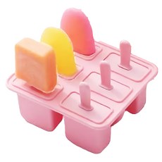 Betty's 焙蒂絲 六連立體傳統造型冰棒模, SM208, 1個