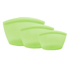 SiliPot 鉑金矽膠料理儲存袋3件組, 1組