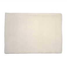 法式立體壓紋防水桌巾 防油易清潔, 137 x 180cm, 米蘭 象牙色, 1條