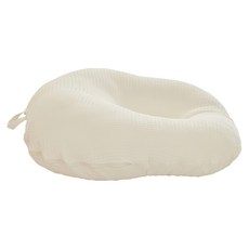 ROTOTO bebe 可拆式寶寶防吐奶靠墊, 70 x 70 cm, 象牙白色, 1個, 70 x 70 cm