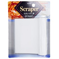 Cakeland 塑膠刮板 角, 白色, 1個