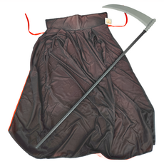 Kori Deer 可莉鹿 萬聖節兒童服裝 死神披風鐮刀組