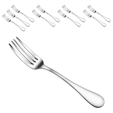 韓式叉子 2號 安全耐用 簡約時尚設計, 10支, 不鏽鋼
