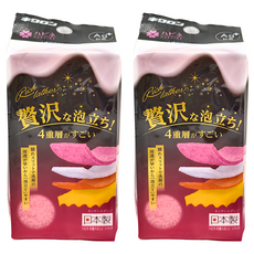 Kikulon 4層廚房清潔海綿, 2個