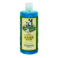 bark2basics 美絲客 白毛增艷洗毛精 16 to 1 濃縮配方, 500ml, 1瓶