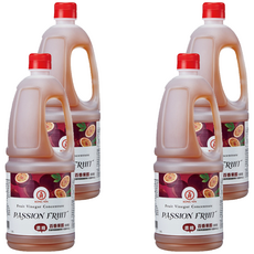 KONG YEN 工研 濃縮百香果醋 1.6L, 4瓶