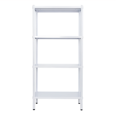 dayneeds 日需百備 極致工藝 烤漆層架, 白色, 4層