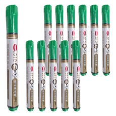 LIBERTY 利百代 環保嘜克筆 910F-G, 多色可選, 綠色, 12支