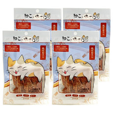 Neko 吶一口 貓零食,鰹魚條，高蛋白質補充，營養豐富，精心烘烤，香酥脆, 30g, 4包