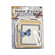 德德小品集 吹落山風便簽紙 Note Paper, 曉夢蝴蝶, 20張, 2組