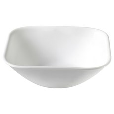 Corelle Brands 康寧餐具 純白 方型小碗 10oz, 1個, 白色