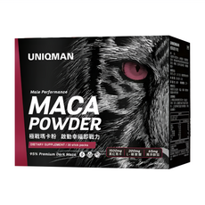 UNIQMAN 優仕曼 極戰瑪卡粉, 30包, 1盒