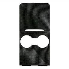 Model 3 Y 中控面板保護貼, 碳纖紋 黑色, 1片