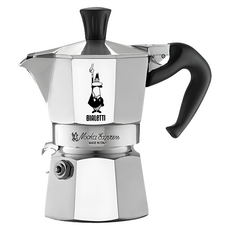 BIALeTTI 拜雷提 經典摩卡壺, 免插電, 可直火, 瓦斯爐, 登山爐, 露營咖啡壺首選, 單一顏色, 1盒
