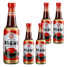 大同醬油 陳年蔭油膏，古法傳承，520g, 5瓶