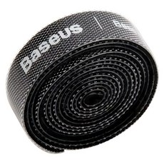 Baseus 倍思 圓圈魔術貼綁帶 50cm 黑色, 1捲