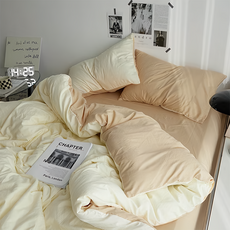 鋪棉兩用被套，單人/雙人/加大, 單人(200 x 150cm), 英式厚奶茶